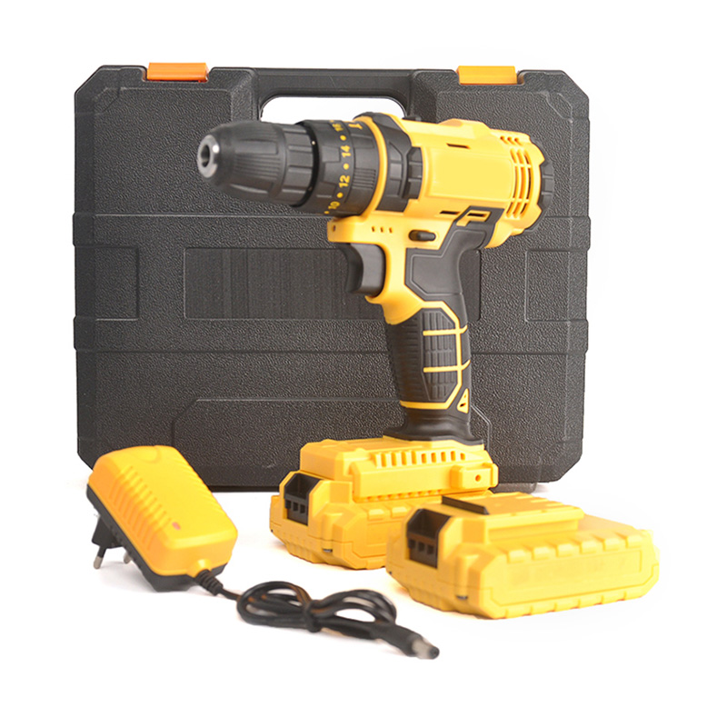 Dingwei 13mm 18V high-quality lithium-ion rechargeable battery cordless hand drill