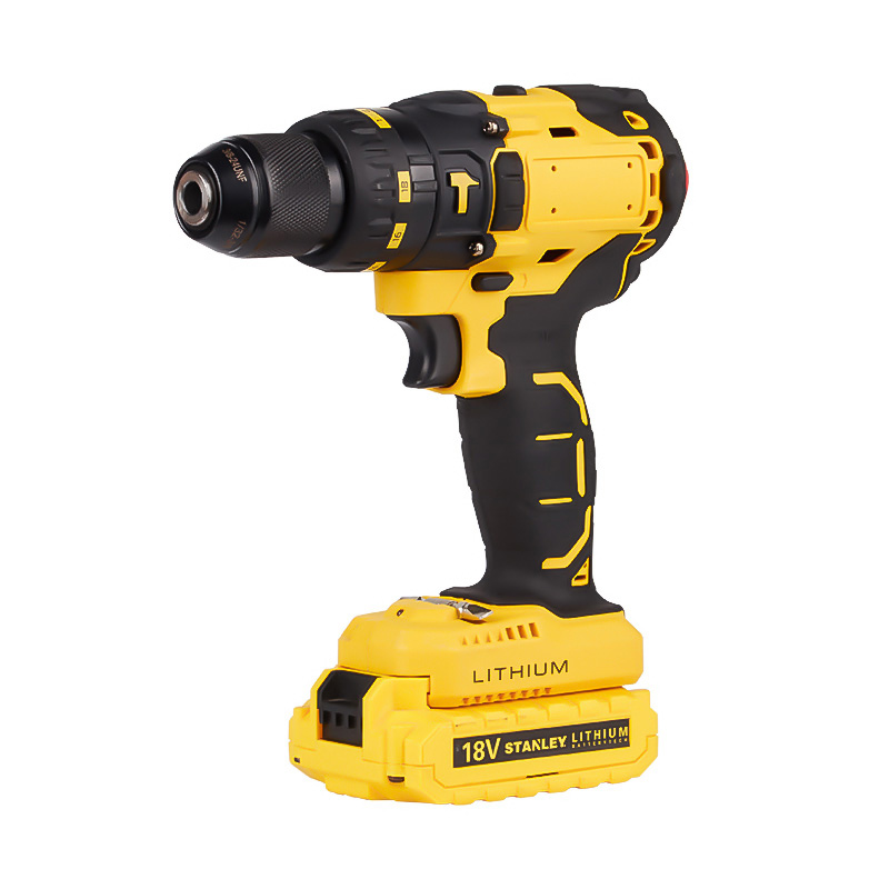 Dingwei black fast-charging lithium battery cordless hand drill