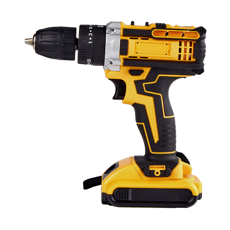 Dingwei low noise stanley yellow lithium cordless hand drill