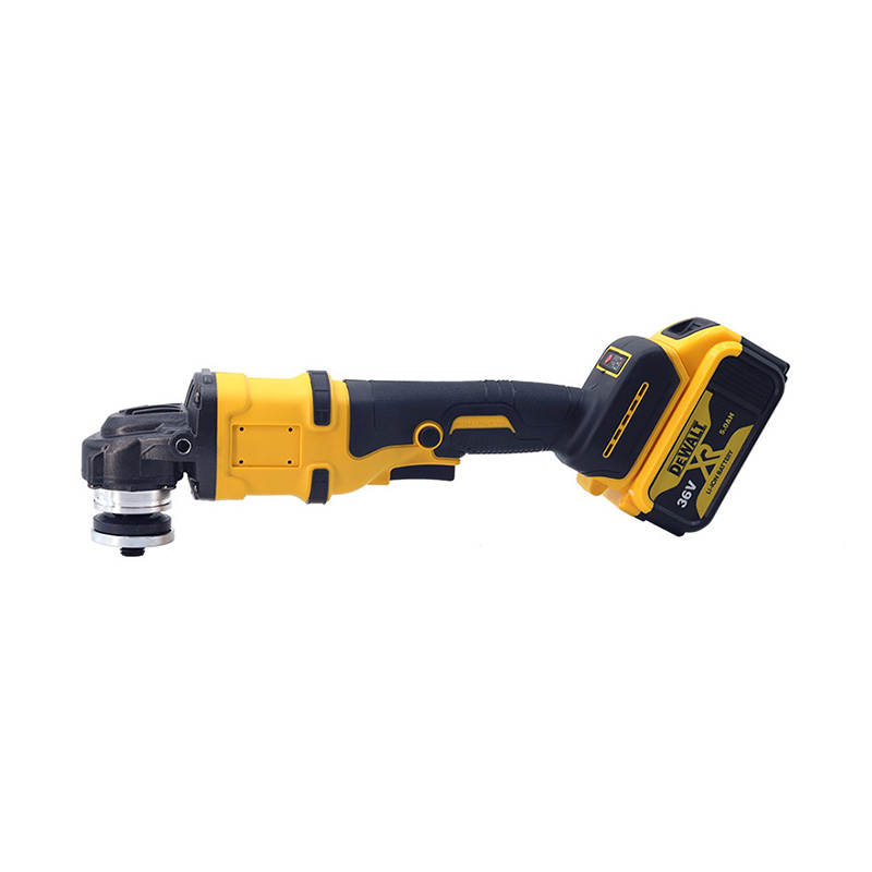 Dingwei powerful 18v 8A lithium battery brushless angle grinder