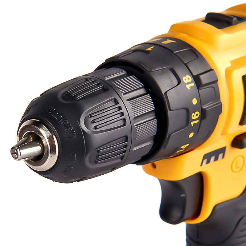 Dingwei high power 13mm 120w lithium battery cordless hand drill